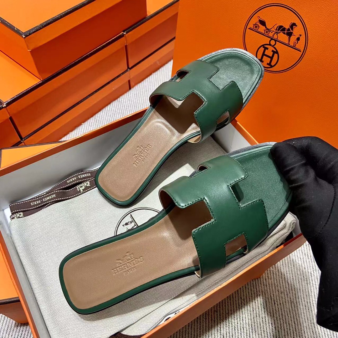 에르메스 올수공 오란 슬리퍼 샌들 스위프트 75